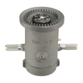 Protek 3822: 2-1/2" Adjustable Flow Baffle Monitor Nozzle 150-250-350-500 GPM, FREE SHIPPING