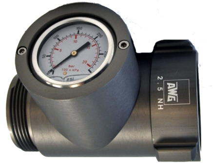 inline pressure gauge