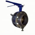 Storz Butterfly Valve with Lever Handle