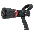 Protek 1323DP1-1/2" Automatic Dual Pressure Nozzle (70-200 GPM), FREE SHIPPING, shown with optional pistol grip