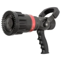 Protek 1324 2-1/2" Automatic Nozzle (50-350 GPM), FREE SHIPPING, shown with optional pistol grip