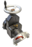 Harrington H811 25° Elbow 4” Gate Valves